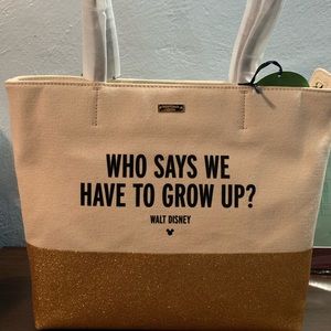 kate spade disney canvas tote bag
